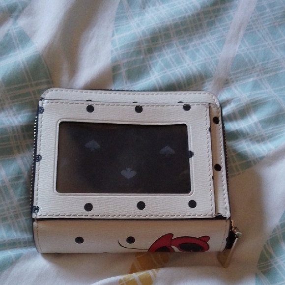 Kate Spade Cream and Red Minnie Mouse Wallet - Picture 2 of 6